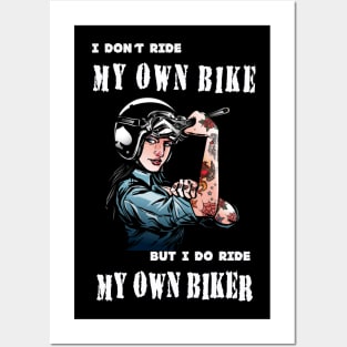 Biker Posters and Art